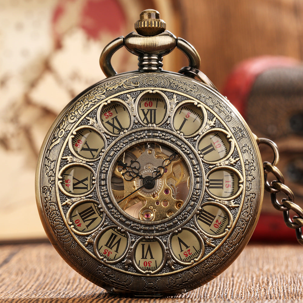 Quick Glance Mechanical Pocket Watch